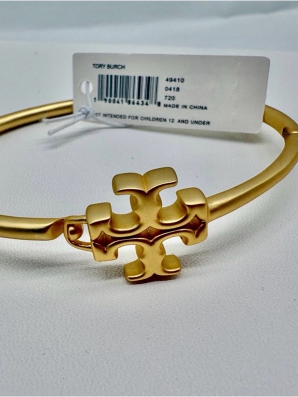 Tory Burch Hinged Bangle Bracelet